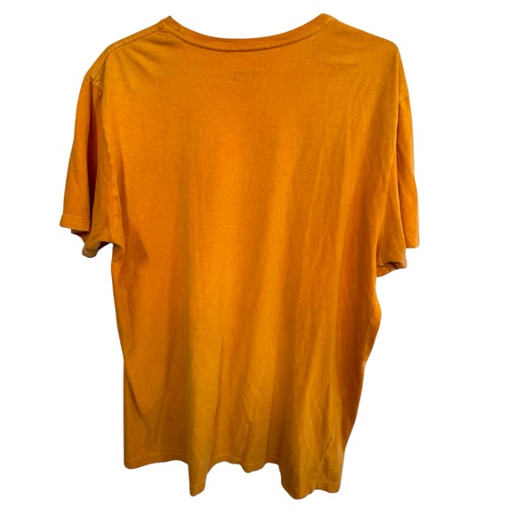 The North Face Men's Mustard Yellow Never Stop Exploring Graphic T-Shirt - Picture 2 of 5